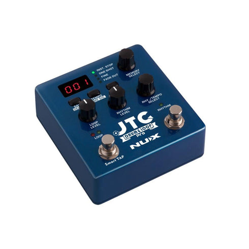 NU-X JTC Drum and Loop Pro Dual Switch Looper Guitar Pedal